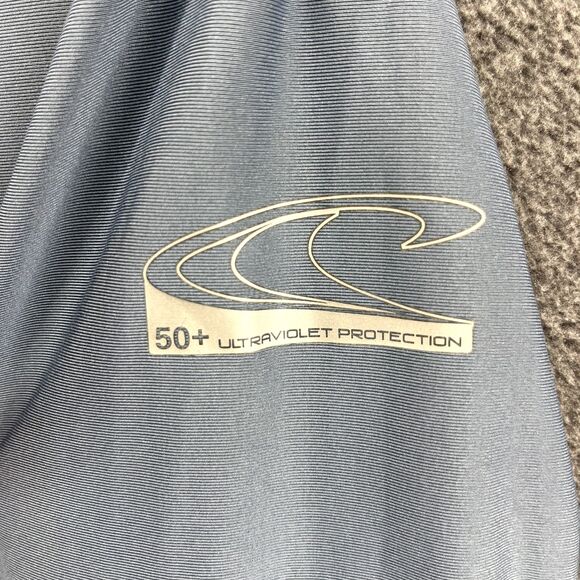 O'Neill 50+ Ultra Violet protection Shirt Mens Large Blue Long Sleeve Crew Neck - Picture 10 of 16